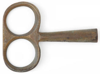 Barrel key recovered from the wreck of the DUNBAR