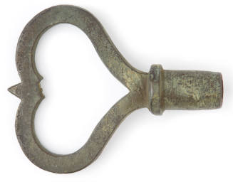 Barrel key recovered from the wreck of the DUNBAR