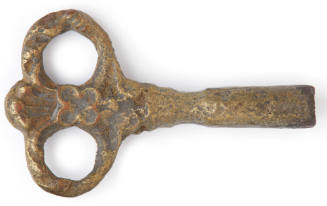 Barrel key recovered from the wreck of the DUNBAR