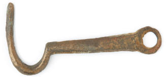 Hook recovered from the wreck of the DUNBAR