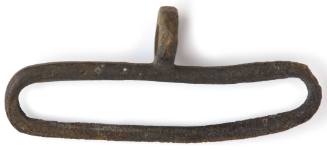 Oval belt Buckle recovered from the wreck of the DUNBAR