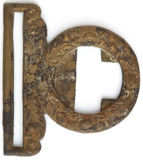 Buckle from the DUNBAR shipwreck