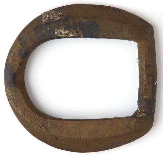 Belt buckle from the DUNBAR shipwreck