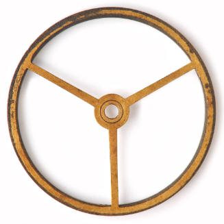 Balance wheel from fob watch