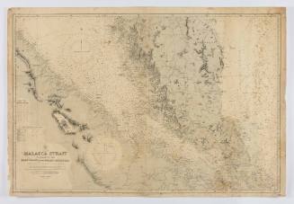 Malacca Strait with part of the east coast of the Malay Peninsula used by KRAIT personnel