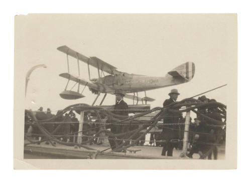 Vought UO 1 seaplane aboard USS OKLAHOMA