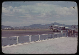 Airstrip and a small plane