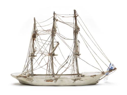 Ship model made by Basil Helm