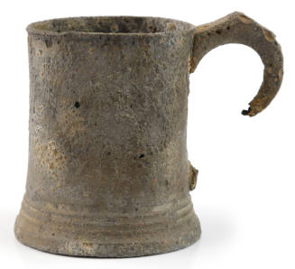 Mug recovered from the wreck of the DUNBAR