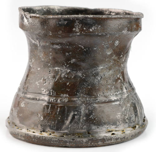 Mug with 'T.S' engraved on lip recovered from the wreck of the DUNBAR