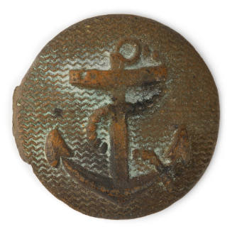 Metal disk with ornament