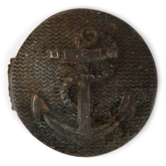 Metal disk with ornament