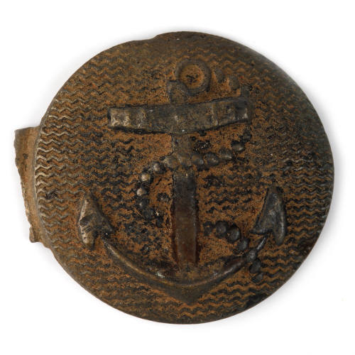 Metal disk with ornament