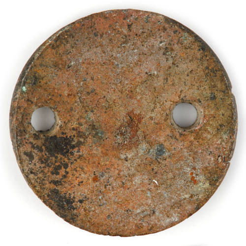 Circular metal plate