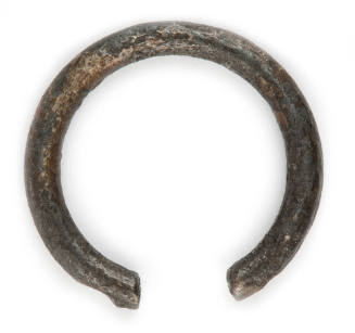 Ring like metal fitting recovered from the wreck of the DUNBAR