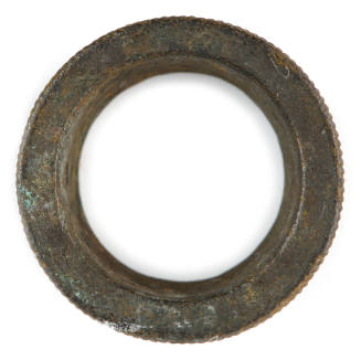 Metal fitting recovered from the wreck of the DUNBAR