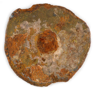 Circular metal plate