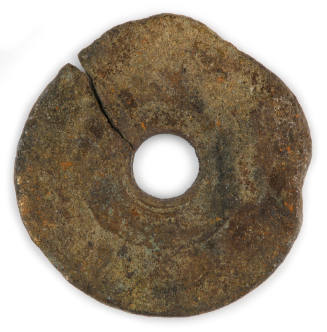 Circular metal plate