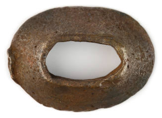 Metal fitting recovered from the wreck of the DUNBAR