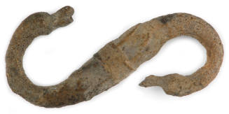 S-shaped belt Hook recovered from the wreck of the DUNBAR