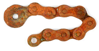 Chain recovered from the wreck of the DUNBAR