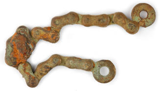 Chain recovered from the wreck of the DUNBAR