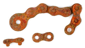 Chain recovered from the wreck of the DUNBAR