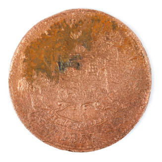 Token from the wreck of the DUNBAR