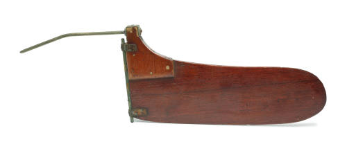 Rudder belonging to model skiff FLYING FISH