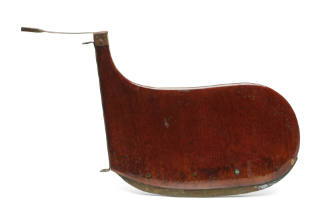 Rudder from model skiff RIPPLE