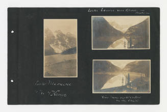 Page ten from a photo album depicting the journey of Dr Charles Hunter Graham