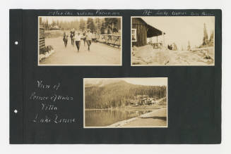 Page twelve from a photo album depicting the journey of Dr Charles Hunter Graham