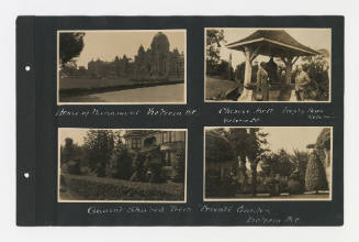 Page fifteen from a photo album depicting the journey of Dr Charles Hunter Graham