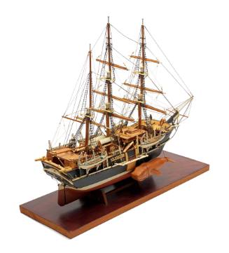 Ship model of the PLATINA