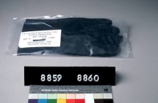 Left hand outer protective nuclear biological and chemical glove