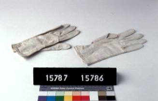 Commander Geoffrey Haggard's left kid leather glove