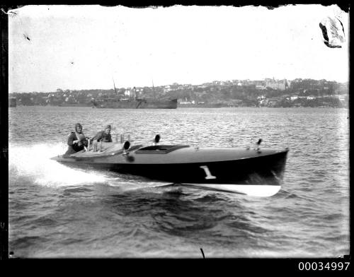 Hydroplane MISS AUSSIE (1) off Rose Bay