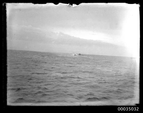 HMAS TORRENS I sinking off Sydney Heads