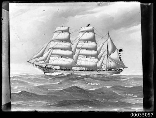 Three masted barque MENNOCK