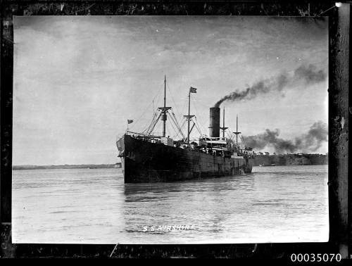 Four masted steamship AYRSHIRE