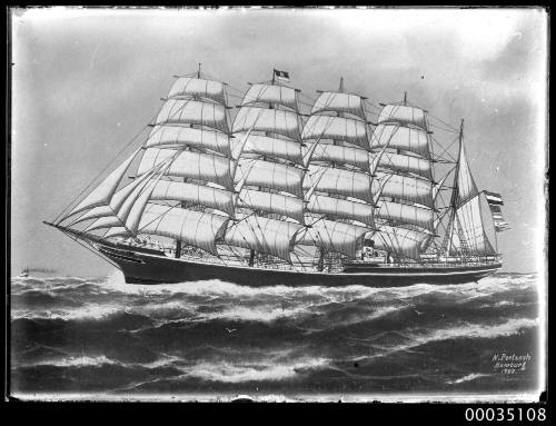 Five masted barque