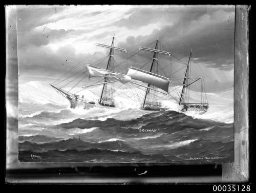 SOLWAY in stormy seas