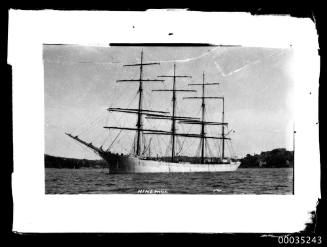 Four masted barque HINEMOA