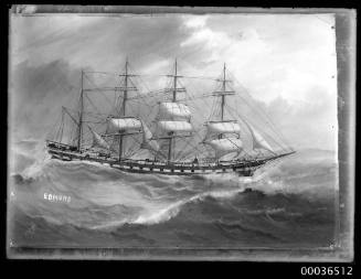 Four masted barque, EDMUND