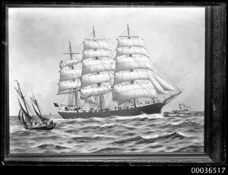 Full-rigged ship LANGDALE