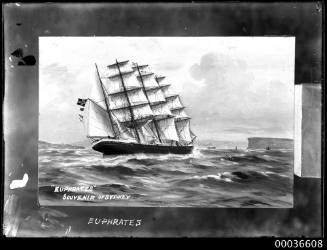 Ship EUPHRATES - souvenir of Sydney