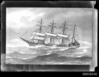 ALSTERSCHWAN in stormy seas