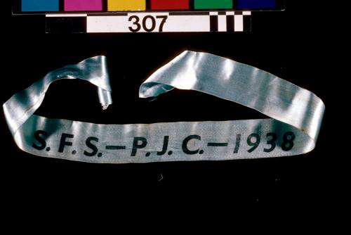 SFS - PJC - 1938 ribbon awarded to BRITANNIA