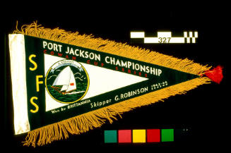 SFS Port Jackson Championship, Cowan Cup Series,  G. Robinson owner won by BRITANNIA skipper G. Robinson, 1943 - 1944 Season