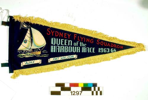 Sydney Flying Squadron Queen of the Harbour Race 1963 - 1964 : AJAX : Patricia Walden